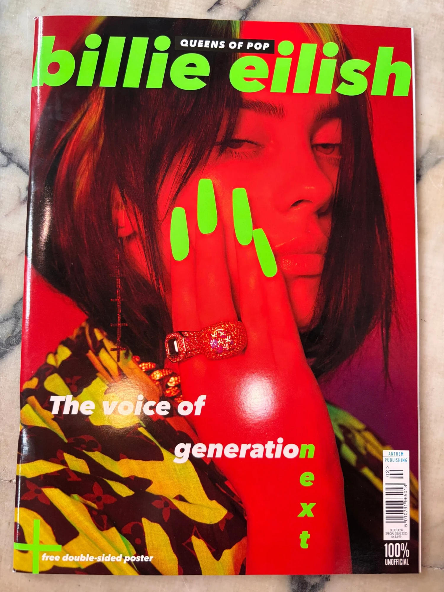 Queens Of Pop Magazine: Billie Eilish + Free Double Sided Poster 3 Queens Of Pop Magazine: Billie Eilish + Free Double Sided Poster