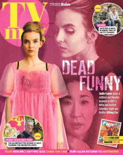 N/A UK TV Magazine SEPTEMBER 2018: JODIE COMER Killing Eve COVER STORY