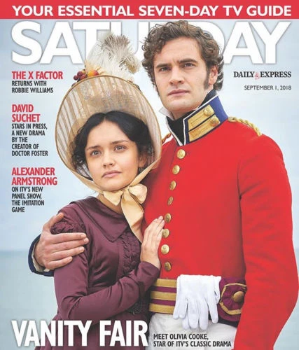 N/A UK SATURDAY 09/2018 VANITY FAIR Olivia Cooke TOM BATEMAN Scaffold DAVID SUCHET 3 N/A UK SATURDAY 09/2018 VANITY FAIR Olivia Cooke TOM BATEMAN Scaffold DAVID SUCHET
