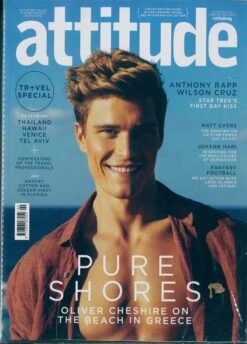 UK Attitude Magazine February 2018 Oliver Cheshire Anthony Rapp Wilson Cruz