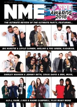 N/A NME Magazine FEBRUARY 2018: HAIM Shirley Manson KASABIAN Muse NAOMI CAMPBELL