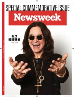 NEWSWEEK Special Edition - OZZY OSBOURNE Black Sabbath 1948 - 2025