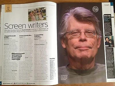 N/A STEPHEN KING Interview JAMES MCAVOY UK VUE ISSUE 2013 VIN DIESEL CHRIS HEMSWORTH 3 N/A STEPHEN KING Interview JAMES MCAVOY UK VUE ISSUE 2013 VIN DIESEL CHRIS HEMSWORTH