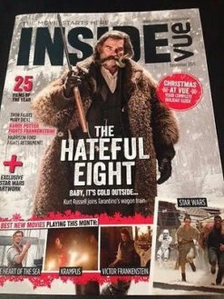 N/A (UK) VUE MAGAZINE DEC 2015 TARANTINO HATEFUL EIGHT KURT RUSSELL CHRIS HEMSWORTH