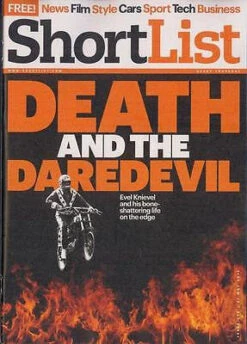 N/A SHORTLIST MAGAZINE 2015 EVEL KNIEVEL Lawrence Osbourne Paul McCartney