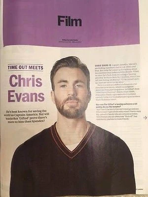 N/A CHRIS EVANS - ELISABETH MOSS Time Out London UK Magazine June 2017 3 N/A CHRIS EVANS - ELISABETH MOSS Time Out London UK Magazine June 2017