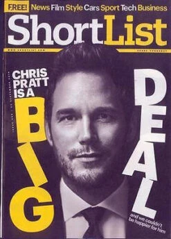 N/A CHRIS PRATT Photo Cover SHORTLIST Magazine 09/2016 NEW