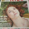 N/A ELEANOR TOMLINSON Interview POLDARK UK 1 DAY ISSUE DAMON ALBARN BLUR STEVE JOBS