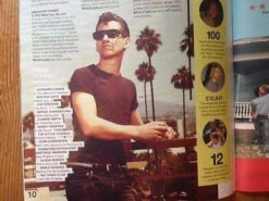 N/A ALEX TURNER Angus Young Anton Yelchin James Blake UK NME MAGAZINE May 2016