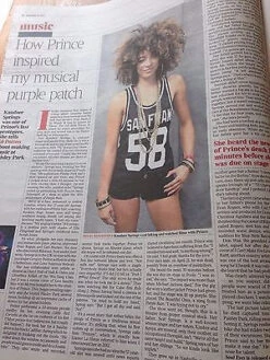 N/A KANDACE SPRINGS Interview PRINCE UK 1 DAY ISSUE 2016 PAUL McCARTNEY Cumberbatch