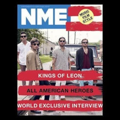 N/A KINGS OF LEON Photo Cover Exclusive Interview UK NME MAGAZINE SEPTEMBER 2016
