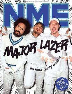 N/A MAJOR LAZER Photo Cover Interview UK NME MAGAZINE SEPTEMBER 2016 BRITNEY SPEARS
