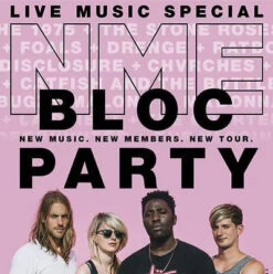 N/A BLOCK PARTY Noel Fielding Liss Mitchell Webb UK NME MAGAZINE NOVEMBER 2015 NEW