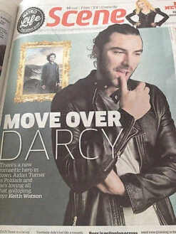 N/A Poldark AIDAN TURNER PHOTO INTERVIEW MARCH 2015