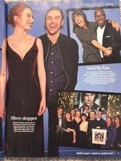 N/A UK RADIO TIMES Magazine February 2017 Aidan Turner Elizabeth Debicki