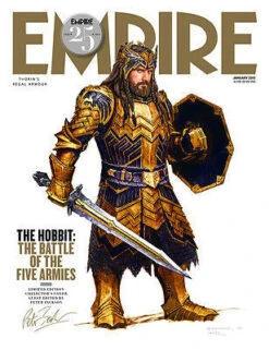 N/A EMPIRE MAGAZINE JANUARY 2015 RICHARD ARMITAGE - THORIN RARE UK COLLECTOR'S COVER