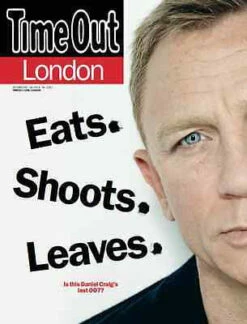 N/A NEW Time Out MAGAZINE = JAMES BOND Spectre Exclusive UK Interview Daniel Craig