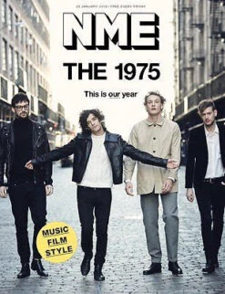 N/A THE 1975 MATT HEALY Photo Cover Interview UK NME MAGAZINE JANUARY 2016 NEW