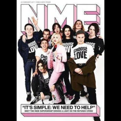 N/A Bands 4 Refugees - Olly Alexander Charli XCX NME UK Magazine February 2017