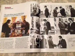 N/A UK TIMES MAGAZINE APRIL 2016 ELVIS PRESLEY Meets PRESIDENT NIXON TOM HOLLANDER