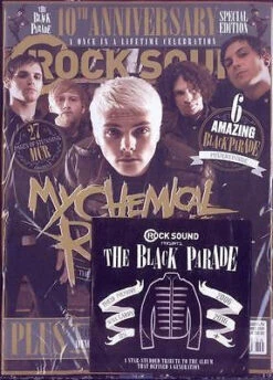 N/A ROCK SOUND Magazine - October 2016 My Chemical Romance Cover & Black Parade CD