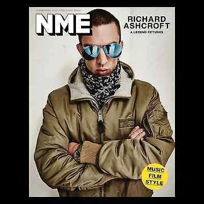 N/A RICHARD ASHCROFT Photo Cover Interview NME MAGAZINE 2016 Aaron Paul The 1975 3 N/A RICHARD ASHCROFT Photo Cover Interview NME MAGAZINE 2016 Aaron Paul The 1975