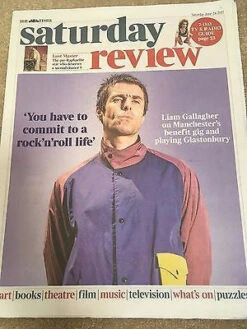 N/A UK Times Review June 24 2017 Liam Gallagher Steven Isserlis Sam Heughan