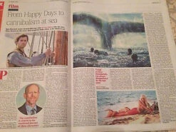 N/A In The Heart Of The Sea RON HOWARD Photo Interview December 2015 CHRIS HEMSWORTH