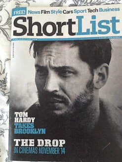 N/A TOM HARDY Mick Jagger James Brown JACK DONNELLY TOPLESS UK SHORTLIST NOV 2014