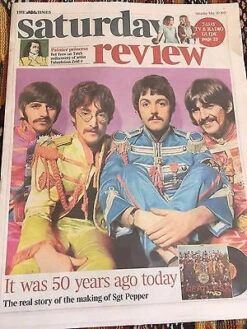 N/A UK Times Review May 20 2017 - The Beatles Sgt Pepper 50 Years Sir Paul McCartney