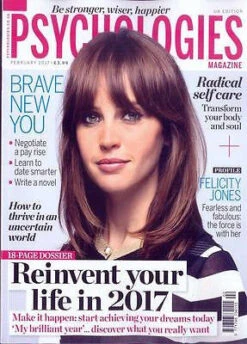 N/A Psychologies Magazine February 2017 Felicity Jones Star Wars Rogue One