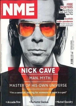 N/A NME MAGAZINE 13.09.2014 NICK CAVE IGGY POP DAVID BOWIE