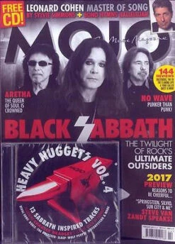 N/A MOJO Magazine - February 2017 Black Sabbath Leonard Cohen & 13 Track CD