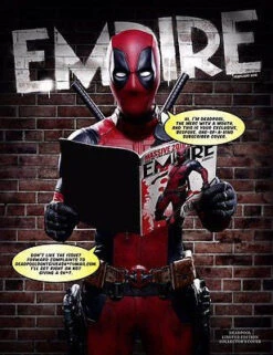 N/A EMPIRE MAGAZINE 320 FEBRUARY 2016 DEADPOOL RYAN REYNOLDS COLLECTOR'S COVER NEW