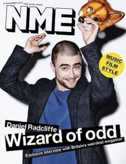 N/A Harry Potter DANIEL RADCLIFFE Photo Cover Interview UK NME MAGAZINE NOV 2015