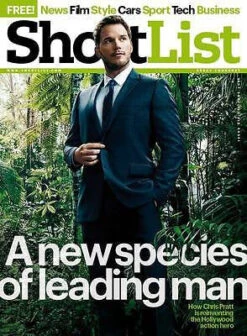 N/A SHORTLIST MAGAZINE JUNE 2015 CHRIS PRATT JURASSIC WORLD MICHAEL FASSBENDER