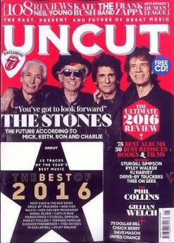 N/A The Rolling Stones Exclusive January 2017 Photo Cover Uk UNCUT Magazine