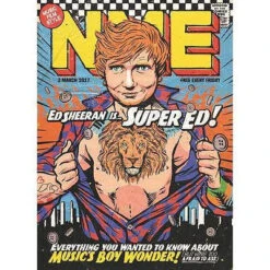 N/A NME UK Magazine March 2017 Ed Sheeran Lorde PVRIS Russell Howard