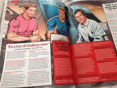 N/A SHORTLIST MAGAZINE APRIL 2015 AVENGERS AGE OF ULTRON CHRIS EVANS JEREMY RENNER 4 N/A SHORTLIST MAGAZINE APRIL 2015 AVENGERS AGE OF ULTRON CHRIS EVANS JEREMY RENNER - Image 2