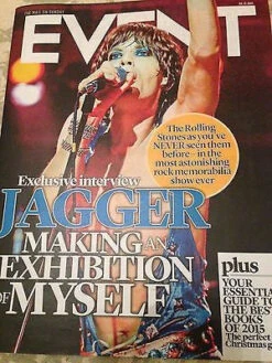 N/A EVENT MAGAZINE DECEMBER 6 2015 The Rolling Stones Mick Jagger Duran Duran