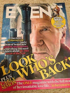 N/A STAR WARS THE FORCE AWAKENS PHOTO COVER EVENT MAGAZINE - 29 NOVEMBER 2015 - NEW