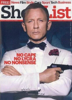 N/A (UK) SHORTLIST MAGAZINE OCT 17 2015 DANIEL CRAIG JAMES BOND SPECTRE BEN WHISHAW