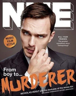 N/A Kill Your Friends NICHOLAS HOULT Photo Cover Interview UK NME MAGAZINE OCT 2015