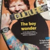 N/A ED SHEERAN PHOTO COVER CULTURE MAGAZINE SEPTEMBER 2014 RAY DAVIES CILLIAN MURPHY