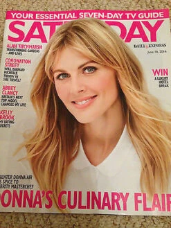 N/A SATURDAY Magazine 06/2016 DONNA AIR Jane Wymark POLDARK Kym Marsh