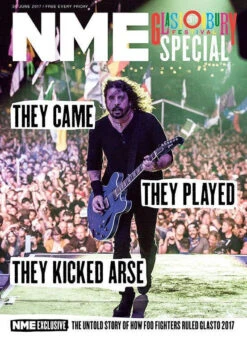N/A NME Magazine June 2017 - Dave Grohl Foo Fighters Photo Cover - Glastonbury Special