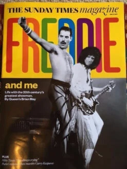 N/A BRIAN MAY - Freddie Mercury Queen Interview Sunday Times UK Magazine 21 May 2017