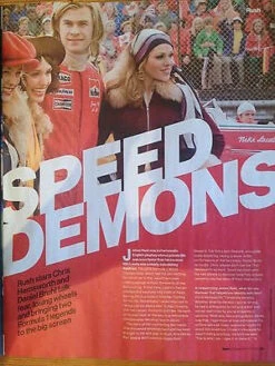 N/A CHRIS HEMSWORTH Interview DANIEL BRUHL UK 1 DAY ISSUE RONDA ROUSEY KENDA PEREZ