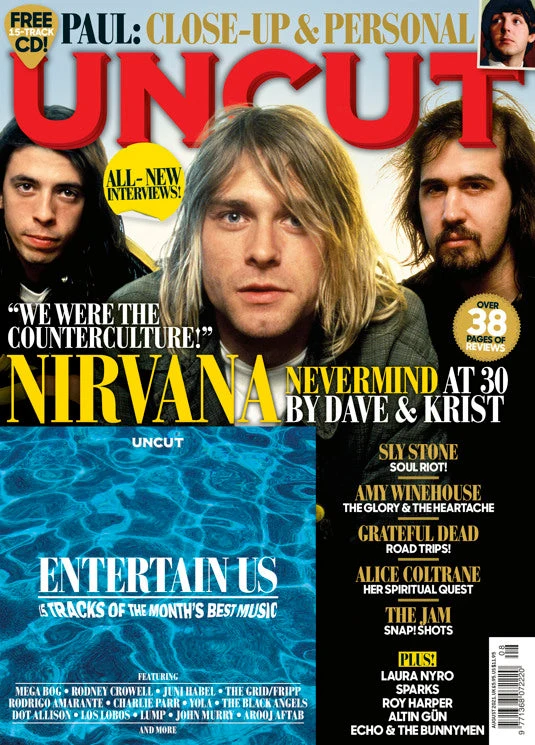 UK Uncut Magazine August 2021: NIRVANA Kurt Cobain Paul McCartney Laura Nyro 3 UK Uncut Magazine August 2021: NIRVANA Kurt Cobain Paul McCartney Laura Nyro
