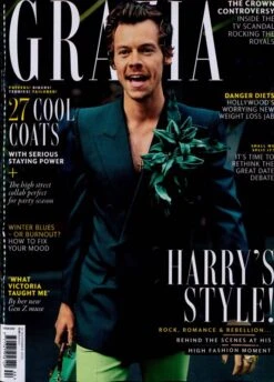 Grazia Magazine #842 November 2022 Harry Styles Harry's Style Rock